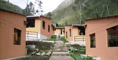 Escola construïda al Perú amb ajuda de l'Ajuntament de Mataró