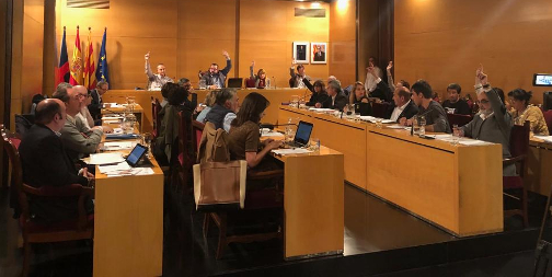 El Ple va aprovar definitivament el Pressupost 2019. Foto: Ajuntament